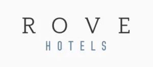 ROVE HOTELS logo – client of My Pinch of Wow, food photographer in Dubai